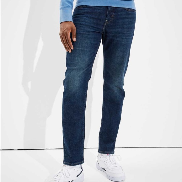 American Eagle Mens AirFlex Slim Jeans - Picture 1 of 8